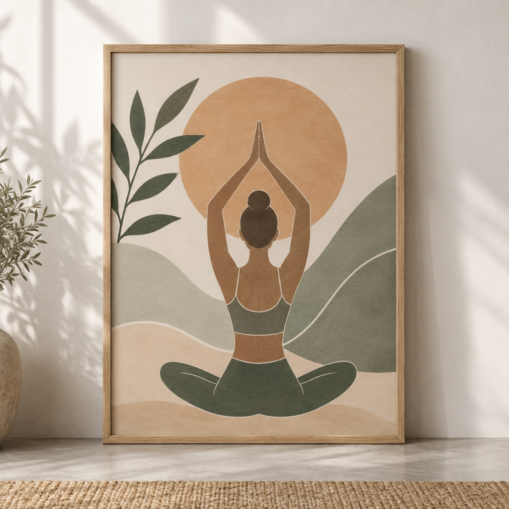 Yoga Flow Poster