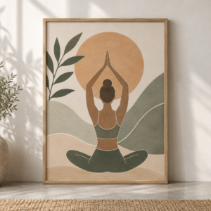 Yoga Flow Poster