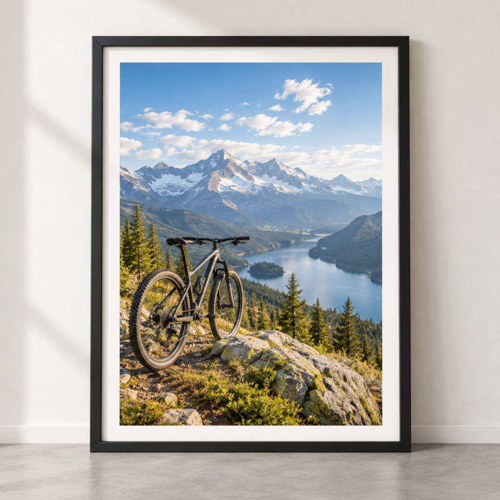 Cycling Adventure Poster